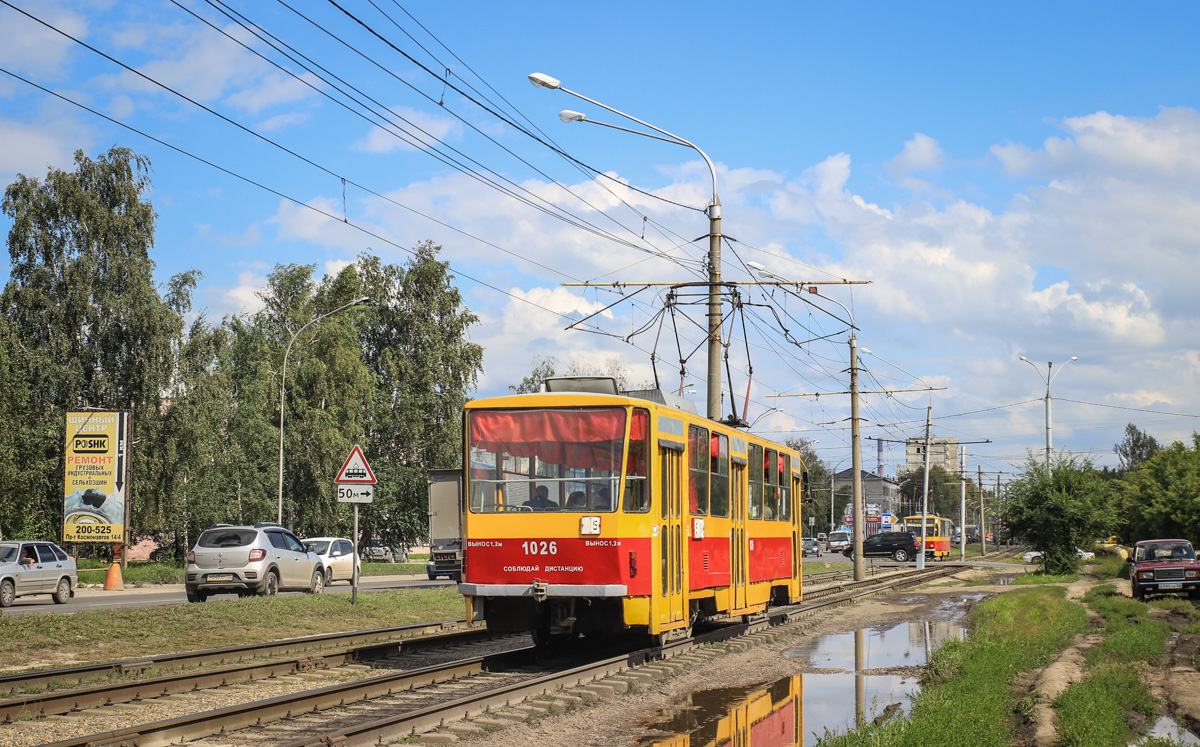 Барнаул, Tatra T6B5SU № 1026