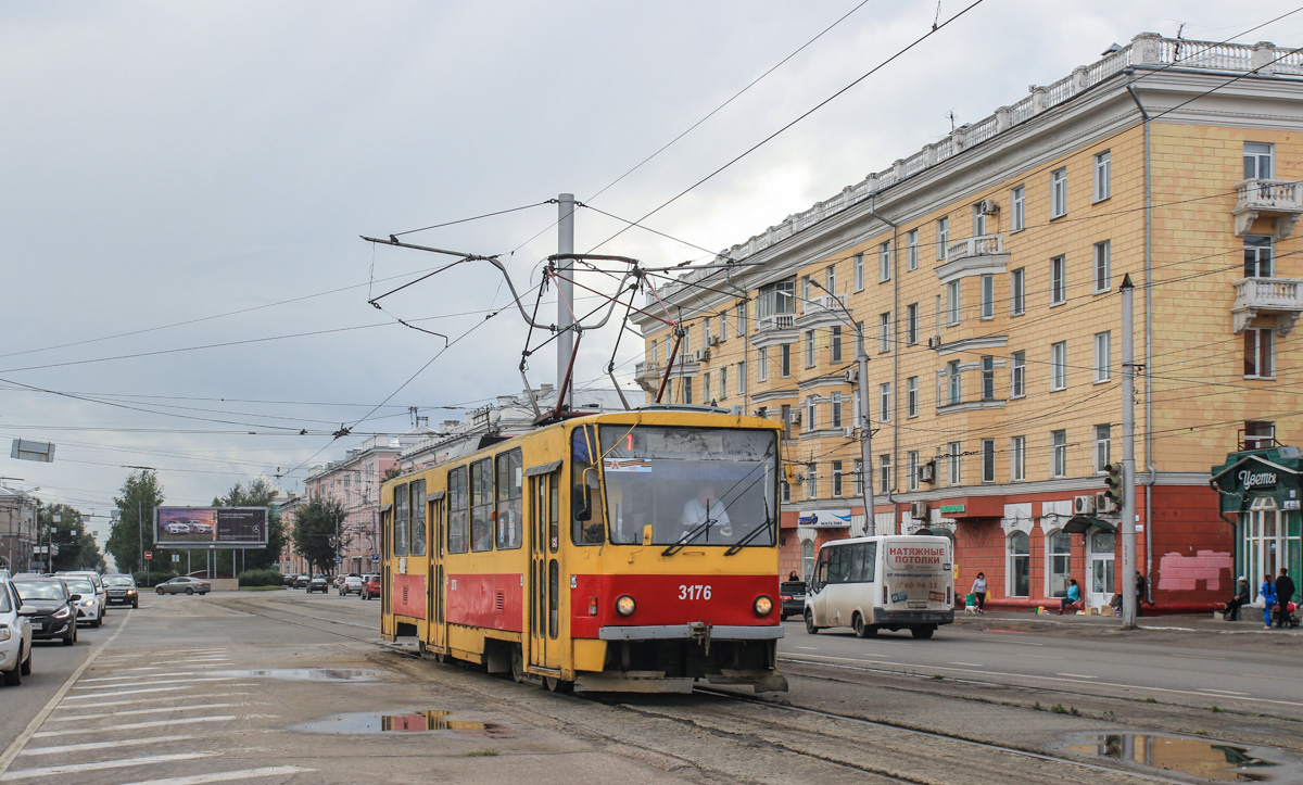 Барнаул, Tatra T6B5SU № 3176