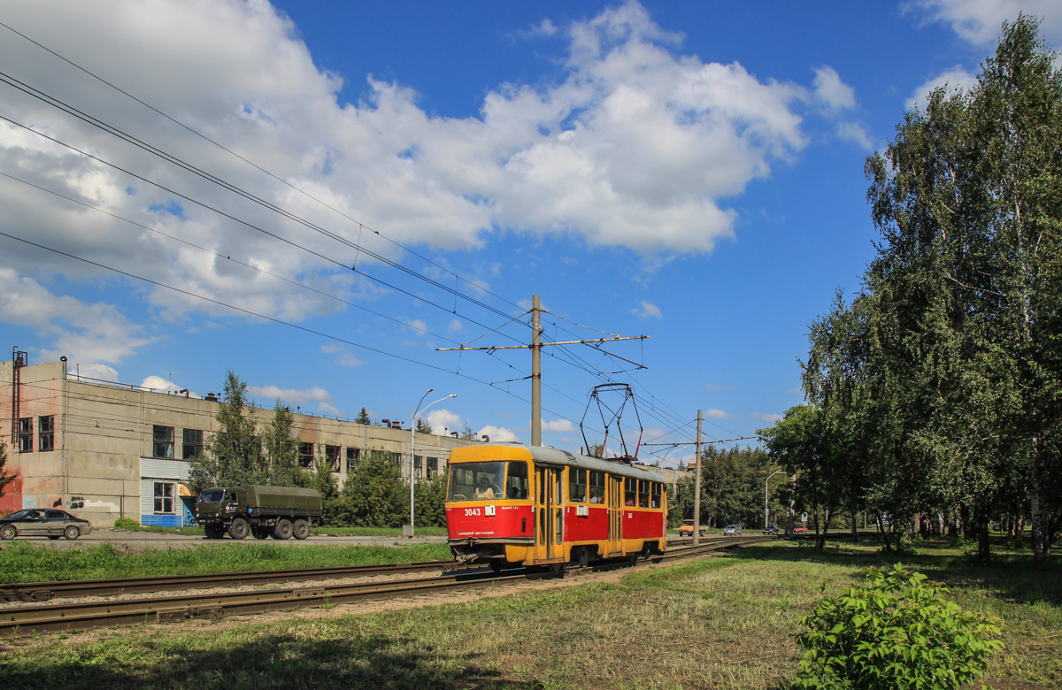 Barnaul, Tatra T3SU № 3043