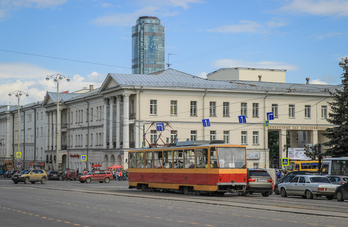 Екатеринбург, Tatra T6B5SU № 778