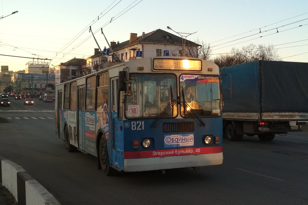 Чебоксары, ЗиУ-682Г-016 (012) № 821