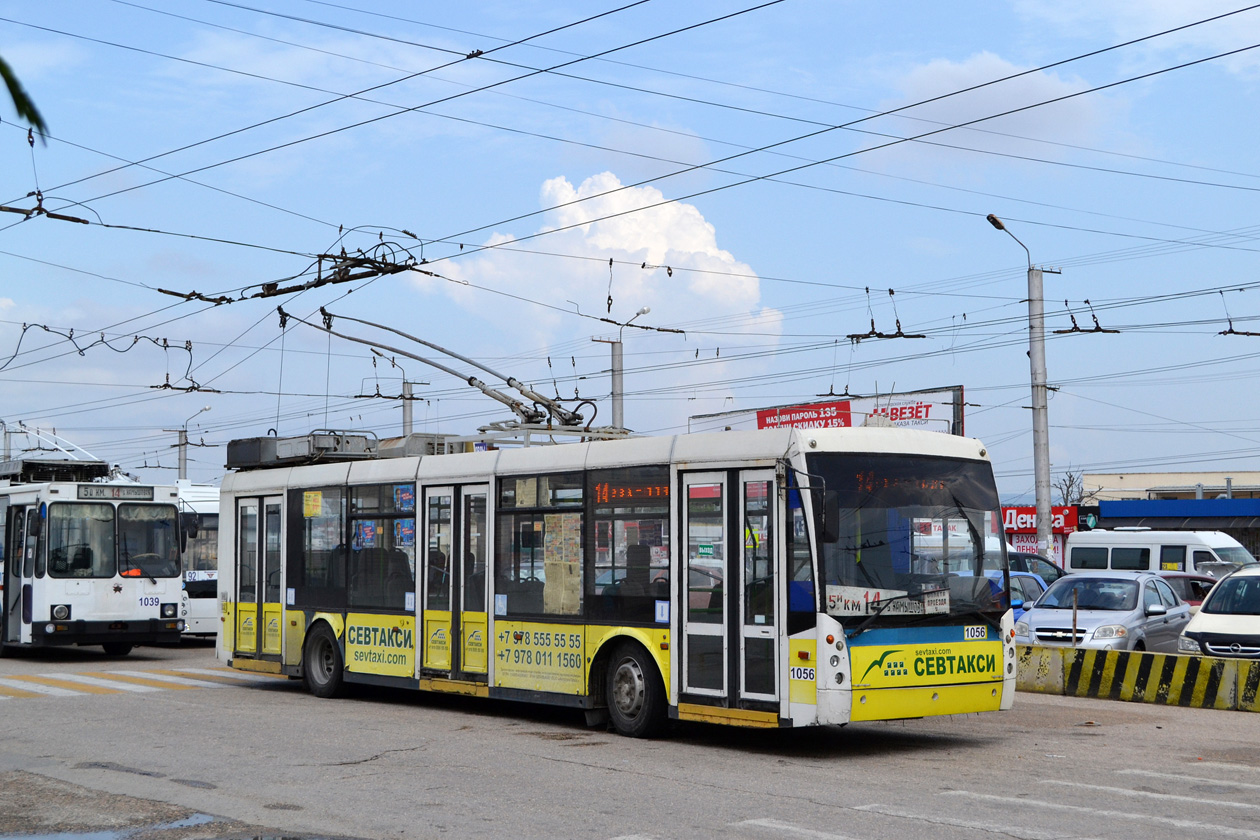 Севастополь, Тролза-5265.00 «Мегаполис» № 1056 Севастополь, Тролза-5265.00 «Мегаполис» № 1056