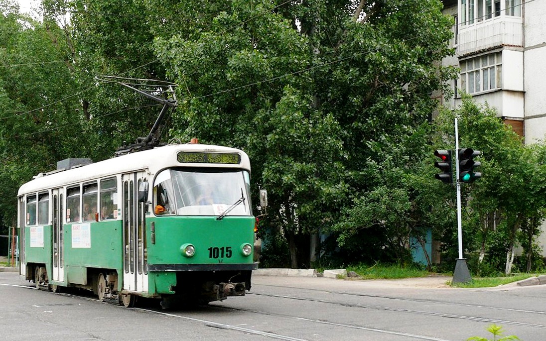 Almaty, Tatra T4D-MS № 1015 Almaty, Tatra T4D-MS № 1015