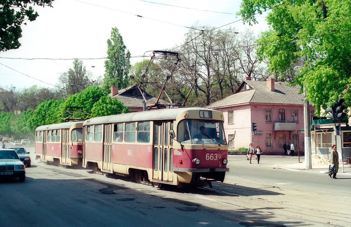 Каменское, Tatra T3SU № 663