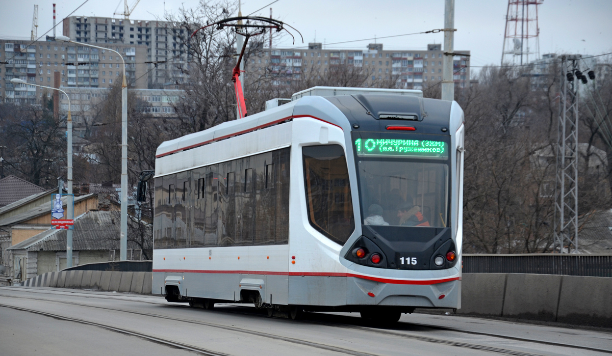 Ростов-на-Дону, 71-911E «City Star» № 115 Ростов-на-Дону, 71-911E «City Star» № 115