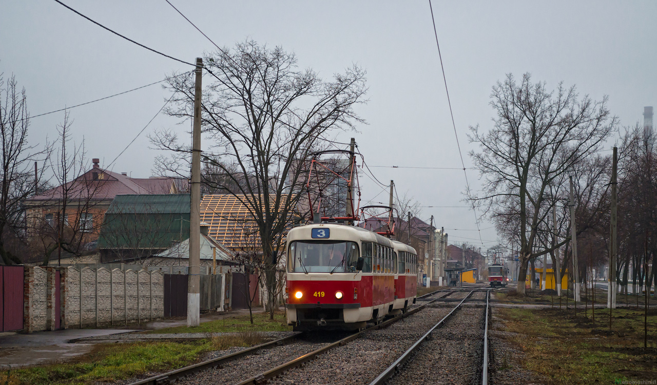 Харьков, Tatra T3SUCS № 419