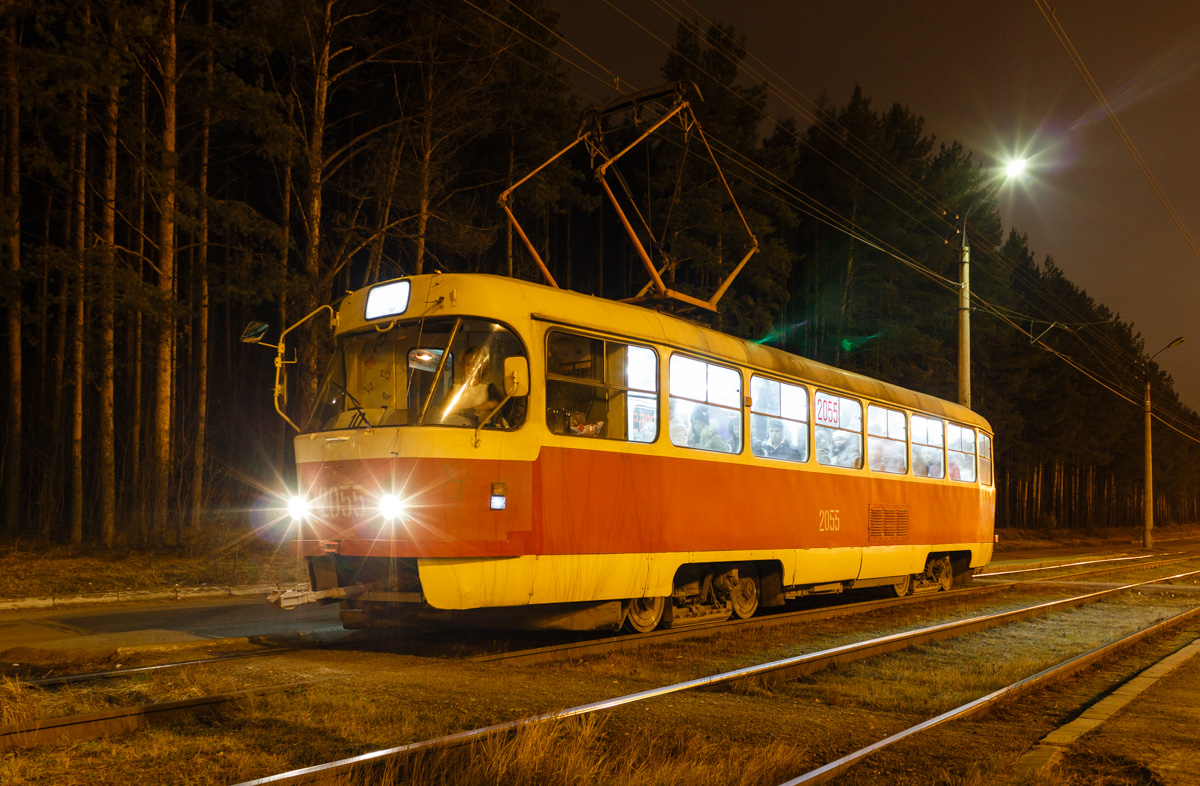 Ижевск, Tatra T3SU мод. Ижевск № 2055