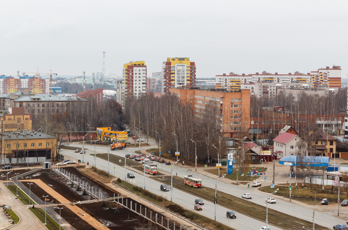 Ижевск — Линии электротранспорта