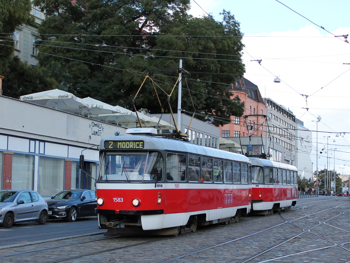 Брно, Tatra T3P № 1583