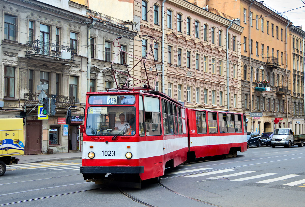 Санкт-Петербург, ЛВС-86К № 1023