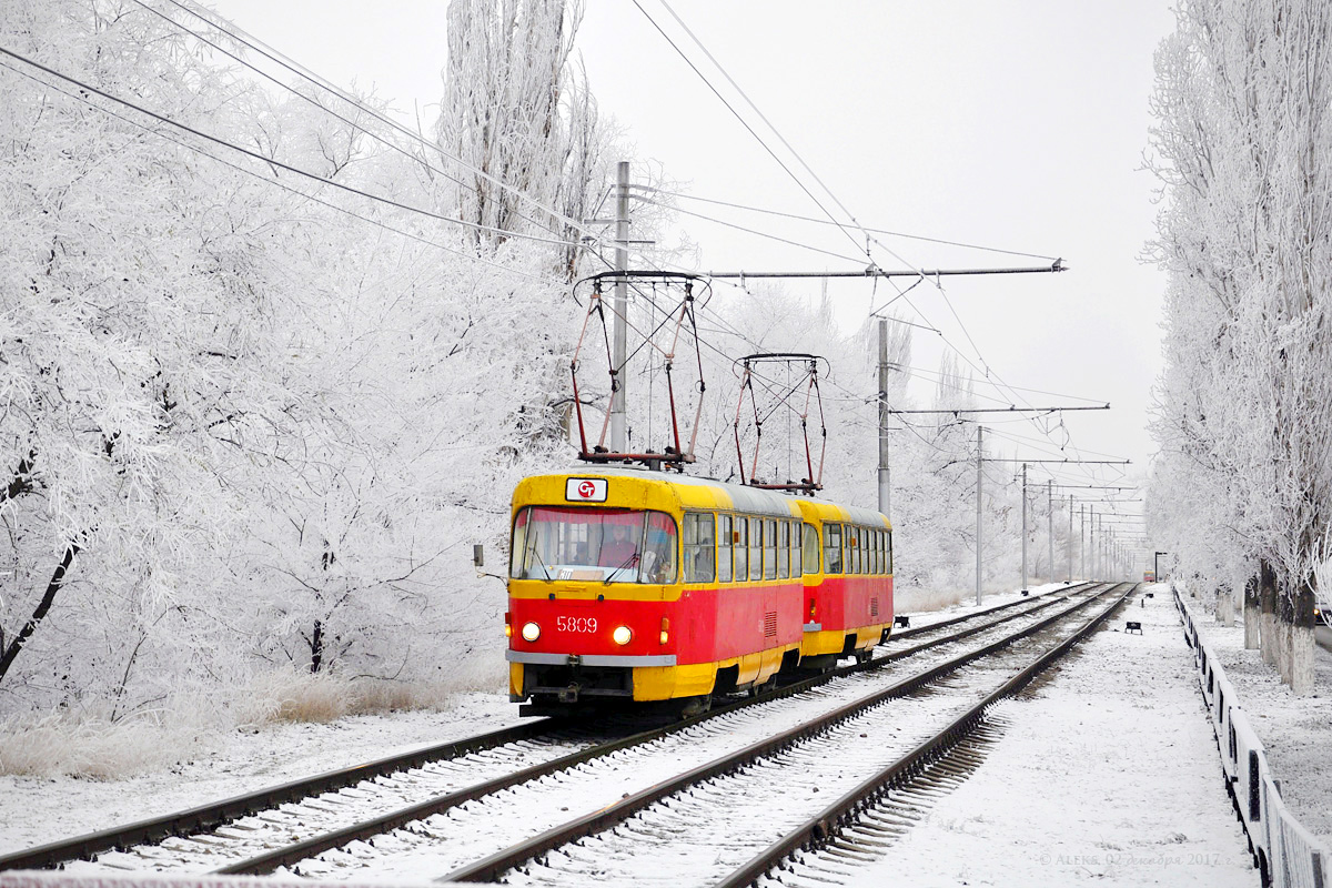 Volgograd, Tatra T3SU № 5809; Volgograd, Tatra T3SU № 5810
