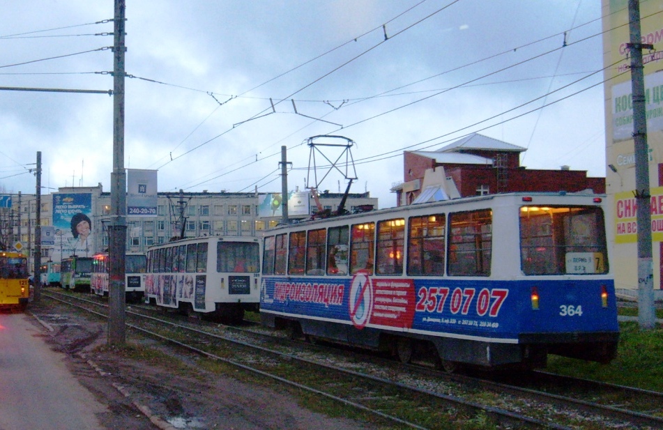 Пермь, 71-605 (КТМ-5М3) № 364