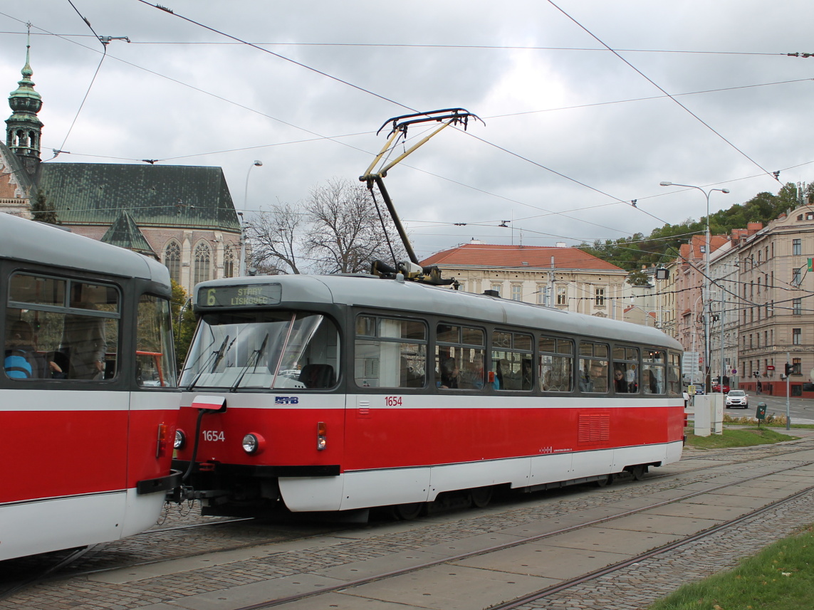 Брно, Tatra T3R.PV № 1654