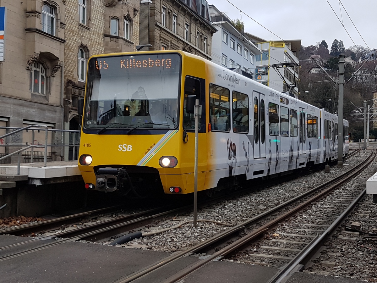 Штутгарт, Duewag DT8.S № 4185