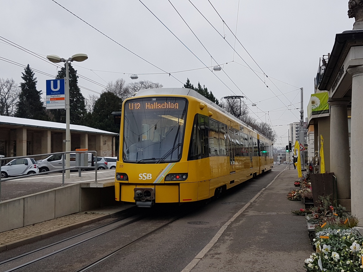 Штутгарт, Stadler DT8.12 № 3519