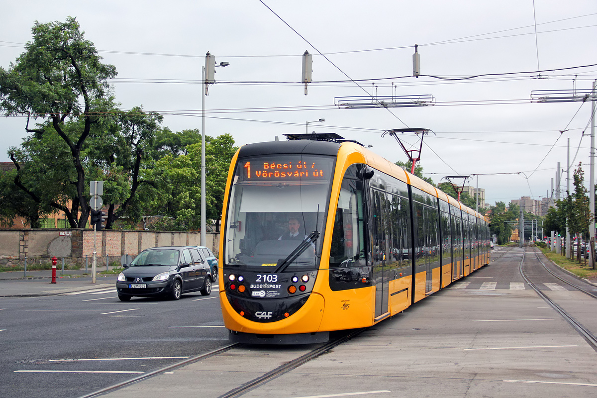 ბუდაპეშტი, CAF Urbos 3 № 2103