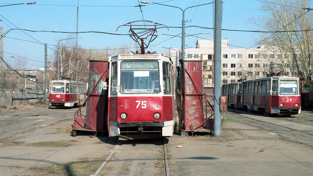 Усть-Каменогорск, 71-605 (КТМ-5М3) № 75; Усть-Каменогорск, 71-605 (КТМ-5М3) № 24; Усть-Каменогорск — Разные фотографии