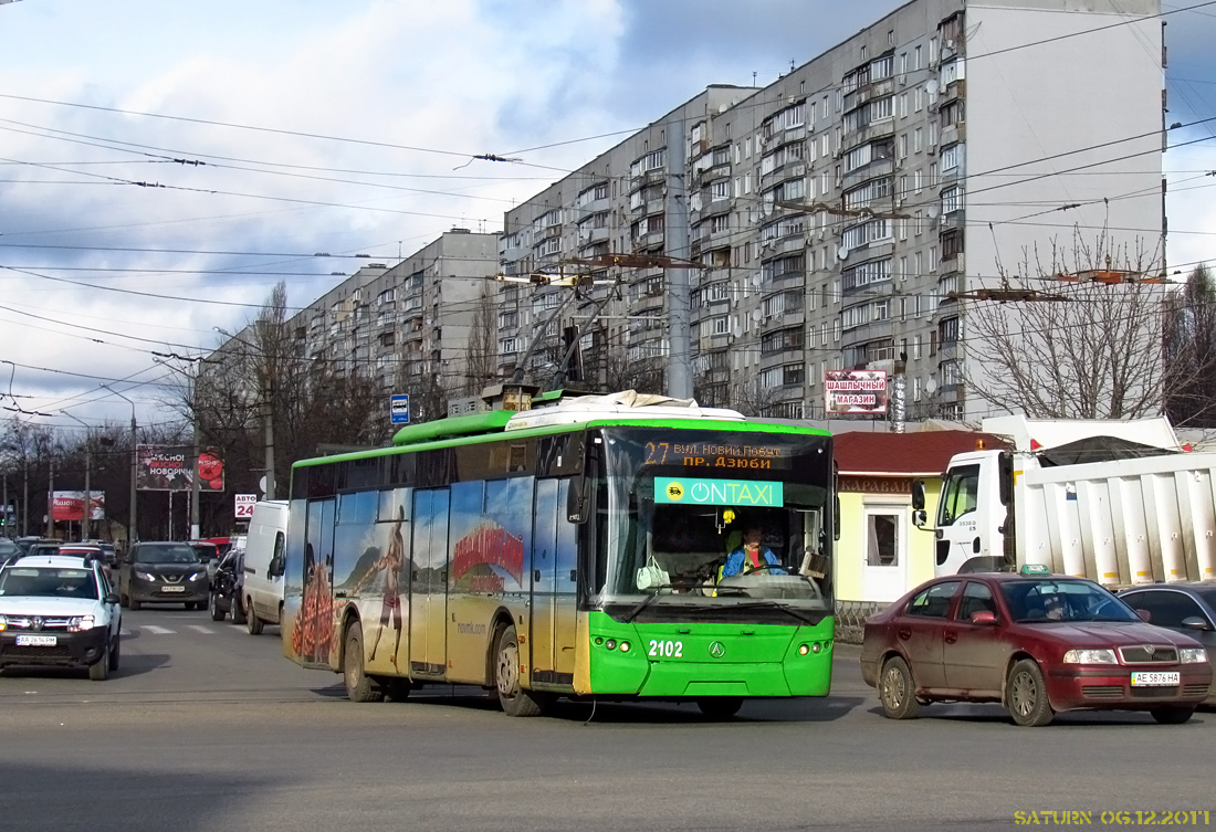 Harkov, LAZ E183A1 Nr. 2102