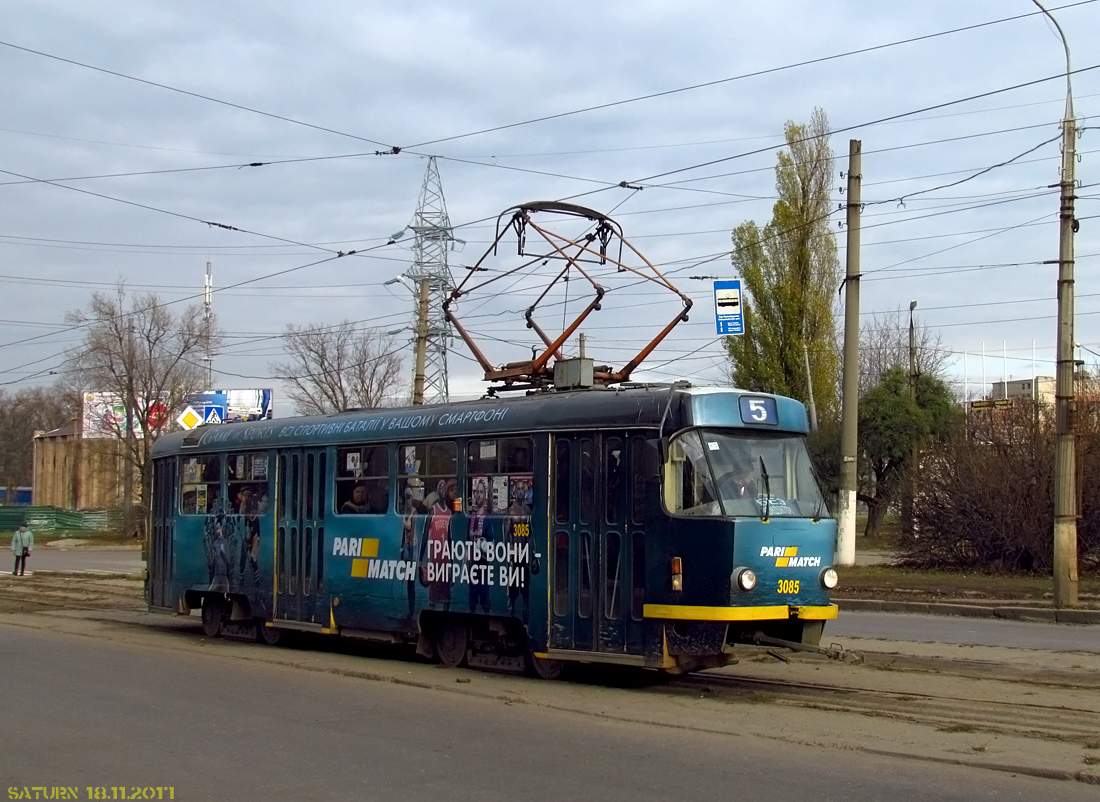 Харьков, Tatra T3SUCS № 3085