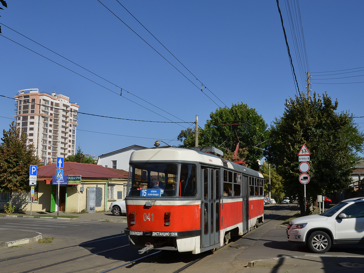 Краснодар, Tatra T3SU КВР МРПС № 041