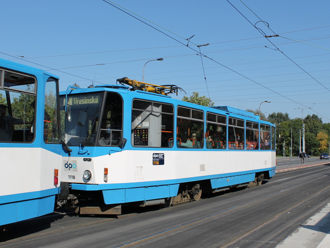 Острава, Tatra T6A5 № 1118