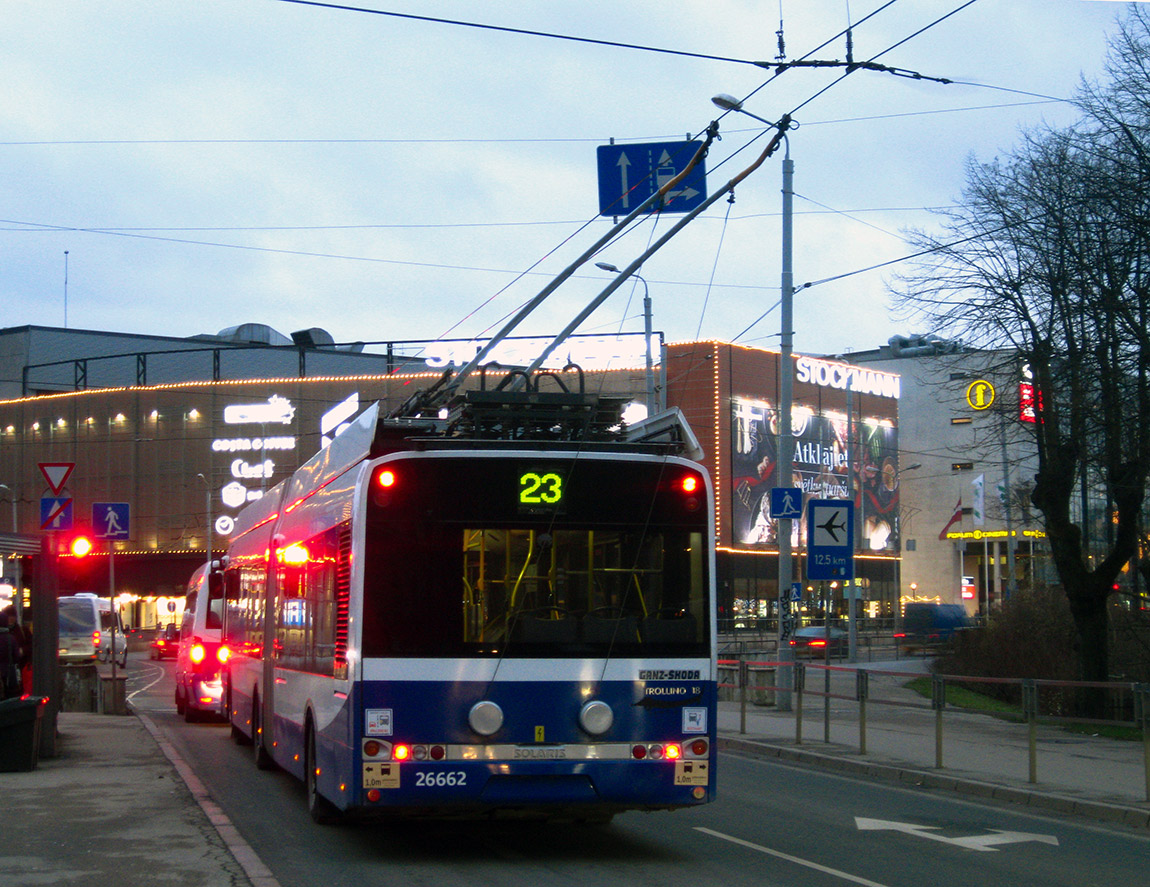 Рига, Solaris Trollino III 18 Ganz-Škoda № 26662 Рига, Solaris Trollino III 18 Ganz-Škoda № 26662