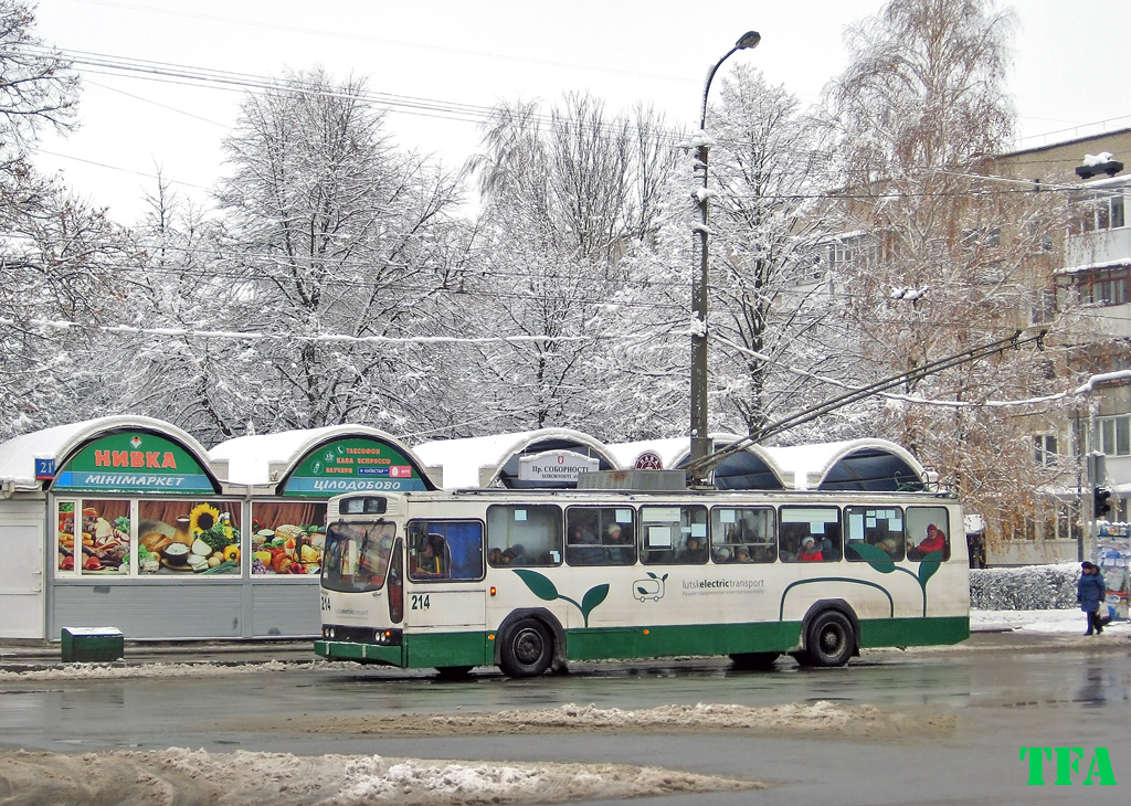 Луцк, Jelcz/KPNA PR110E № 214 Луцк, Jelcz/KPNA PR110E № 214