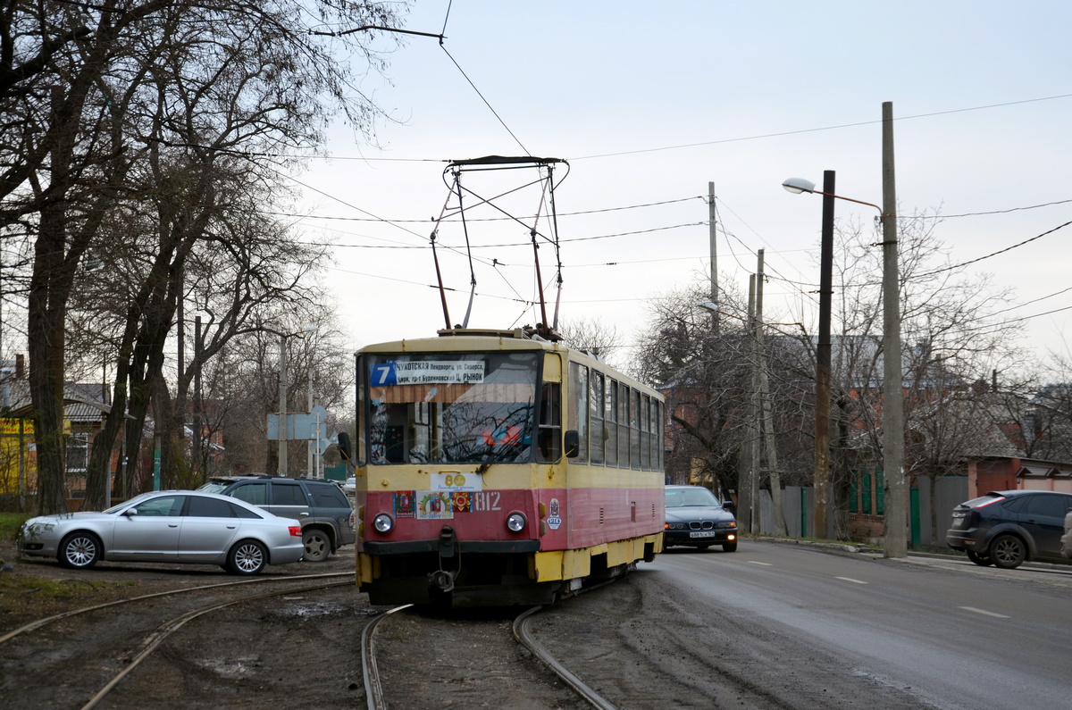 Ростов-на-Дону, Tatra T6B5SU № 812