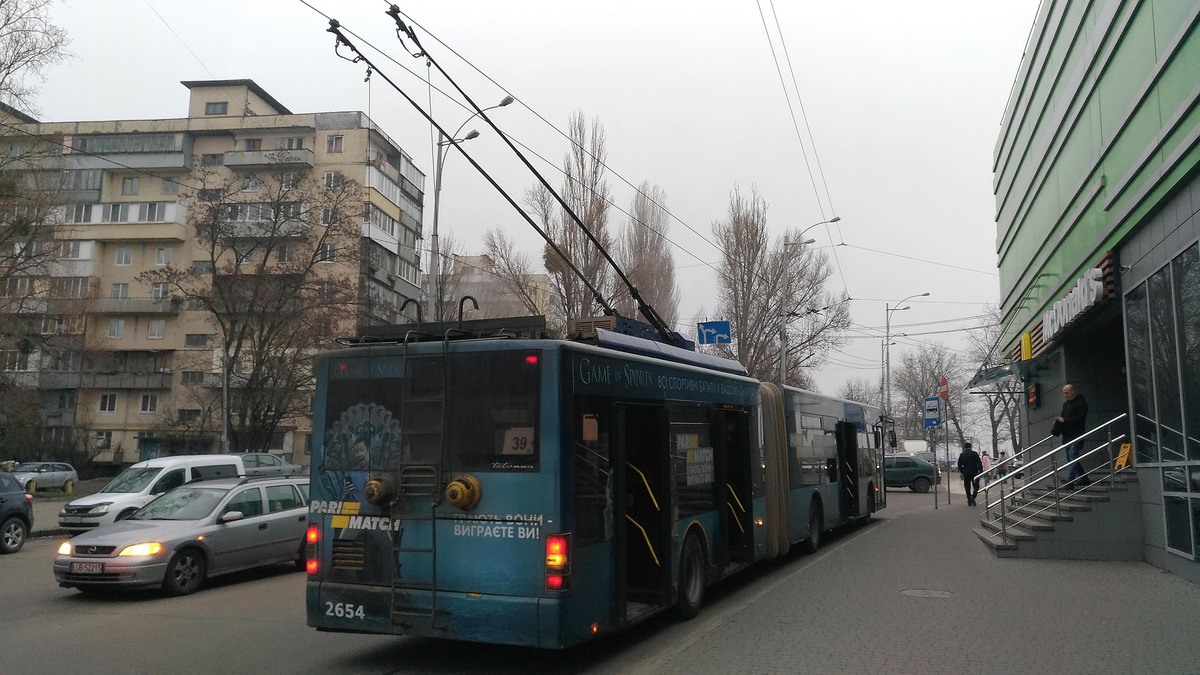 Киев, ЛАЗ E301D1 № 2654