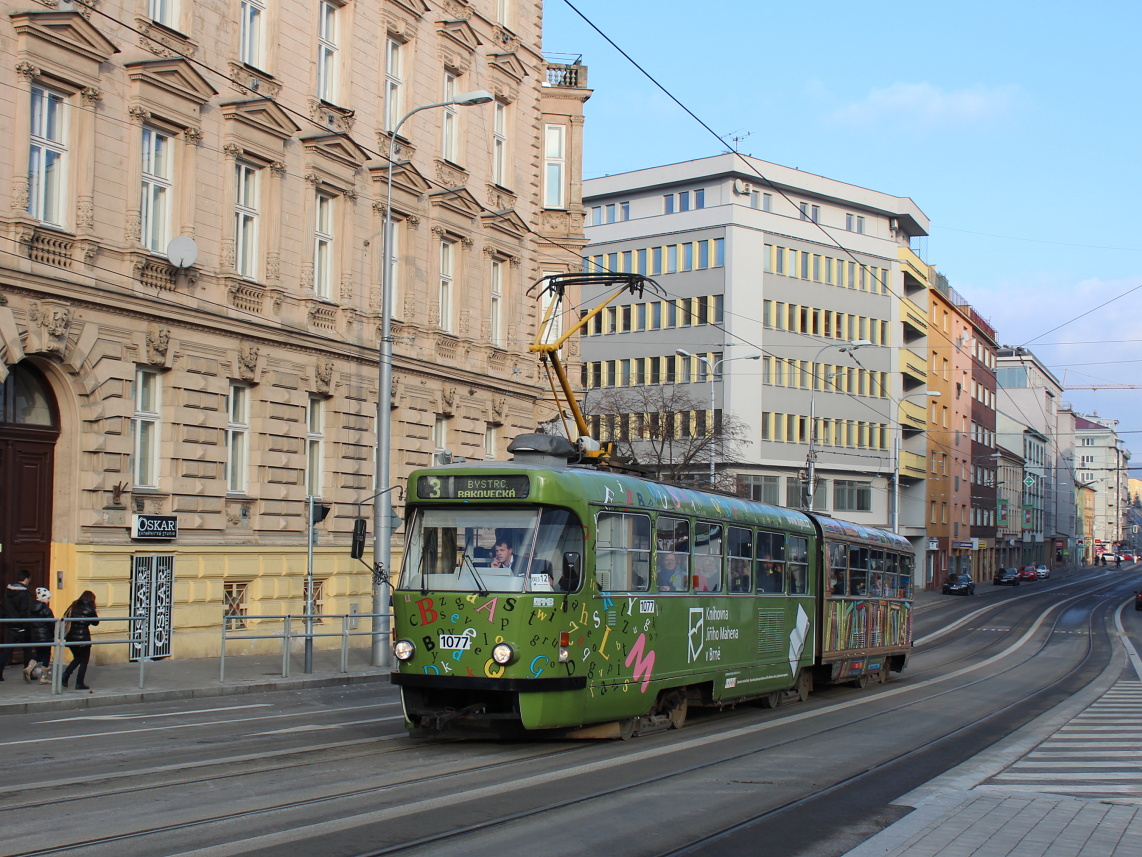 Брно, Tatra K2P № 1077