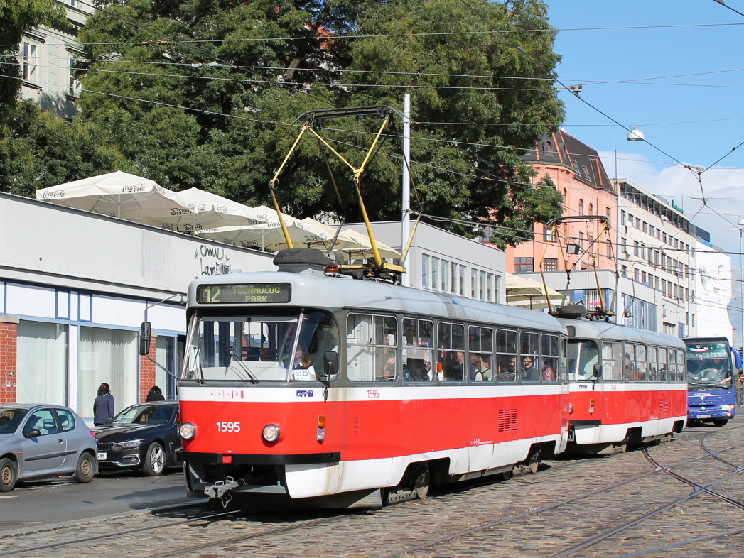 Брно, Tatra T3P № 1595