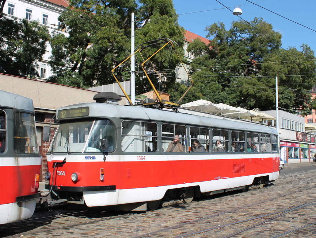 Брно, Tatra T3P № 1564