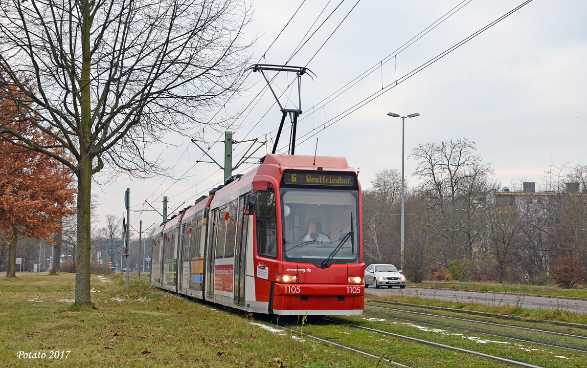 Нюрнберг, Adtranz GT8N2 № 1105