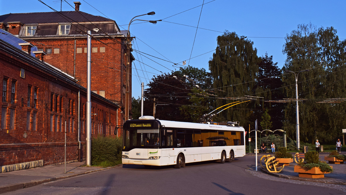 Острава, Solaris Trollino II 15 AC № 3602