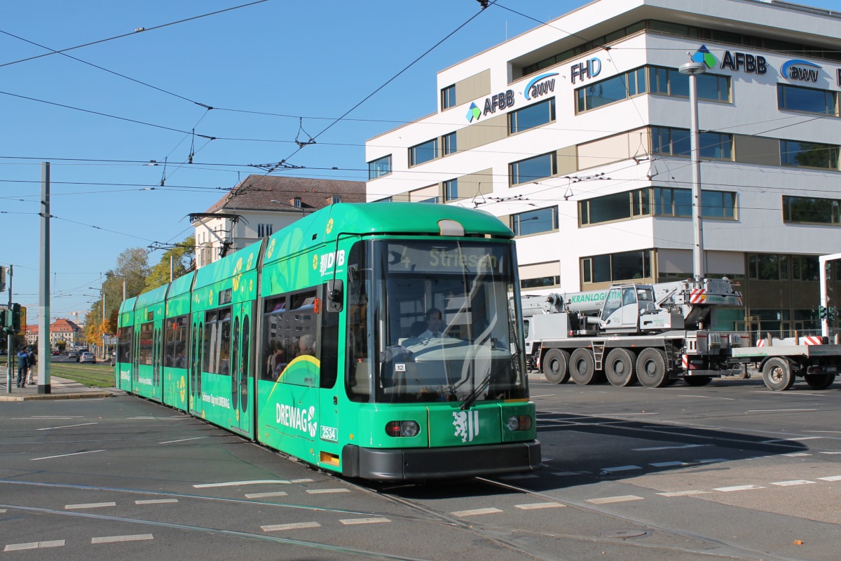 Дрезден, SachsenTram NGT 6 DD № 2534