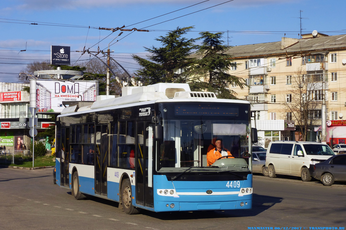 Крымский троллейбус, Богдан Т70115 № 4409