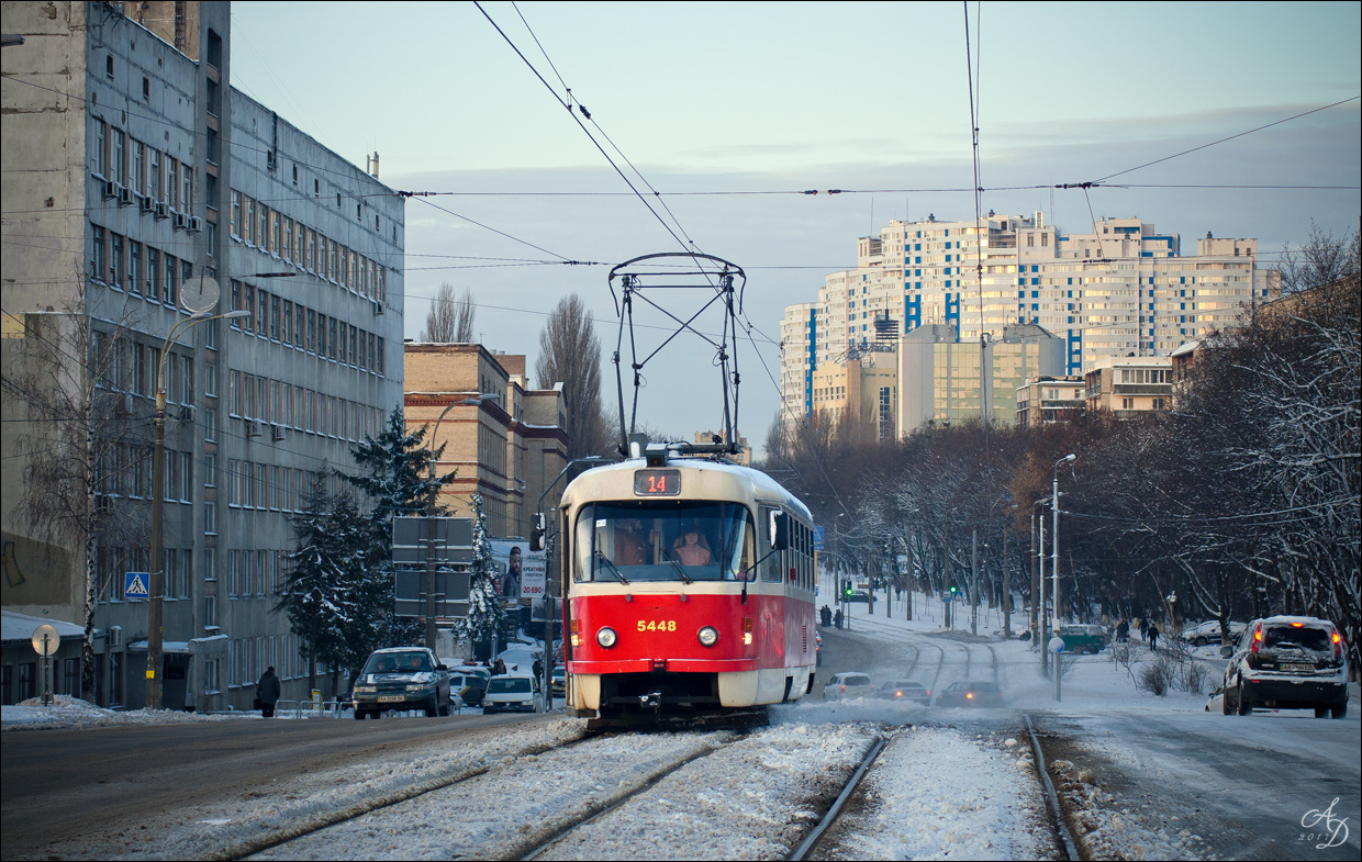 Киев, Tatra T3SUCS № 5448