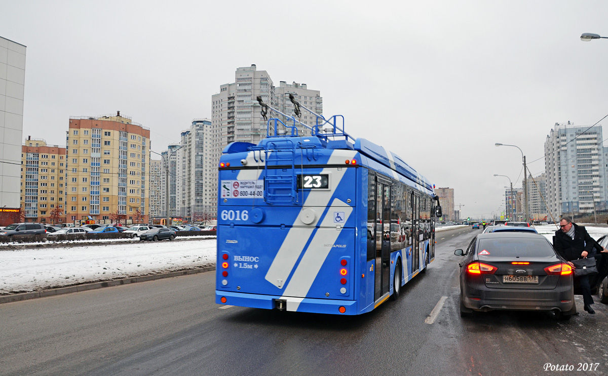 Санкт-Петербург, Тролза-5265.08 «Мегаполис» № 6016