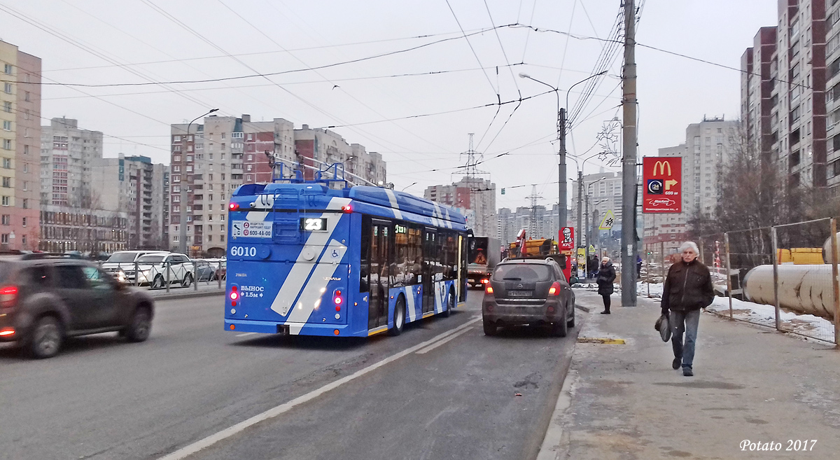 Санкт-Петербург, Тролза-5265.08 «Мегаполис» № 6010