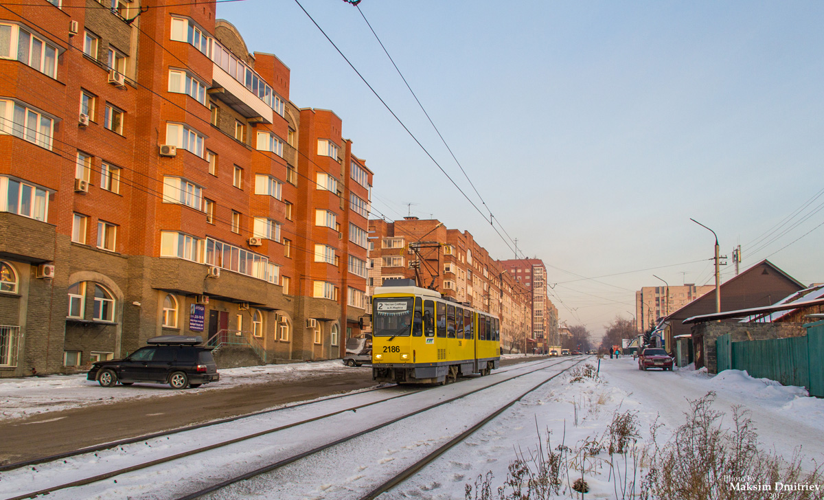 Новосибирск, Tatra KT4DM № 2186