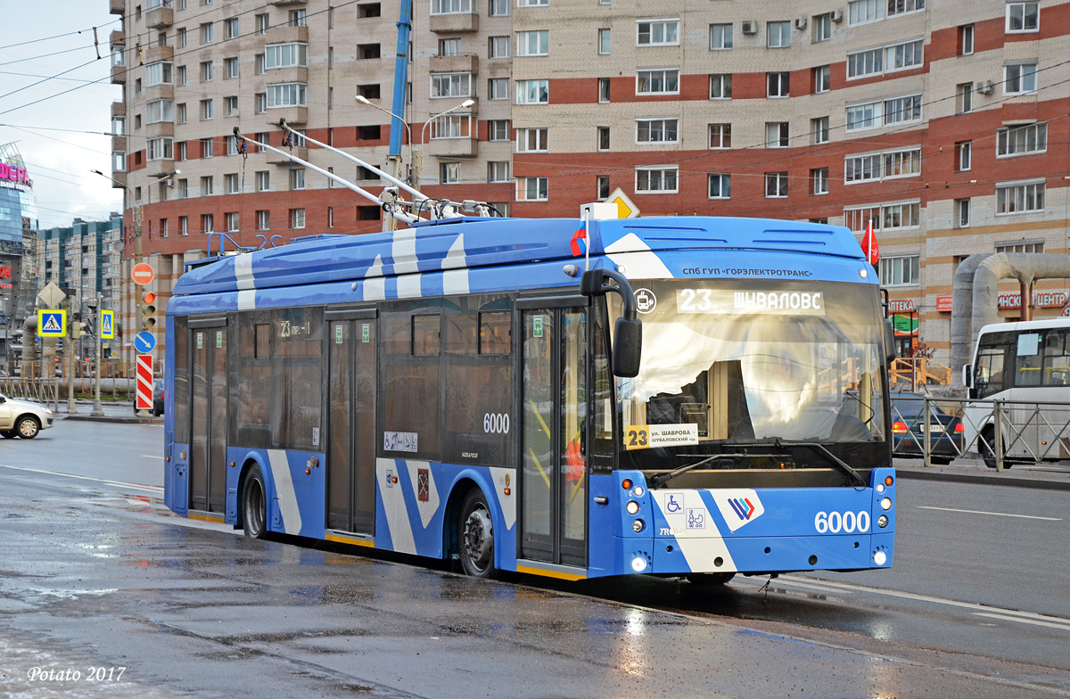 Санкт-Петербург, Тролза-5265.02 «Мегаполис» № 6000