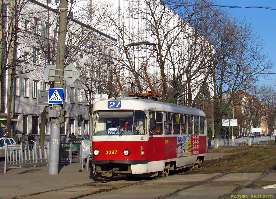 Харьков, Tatra T3SUCS № 3087