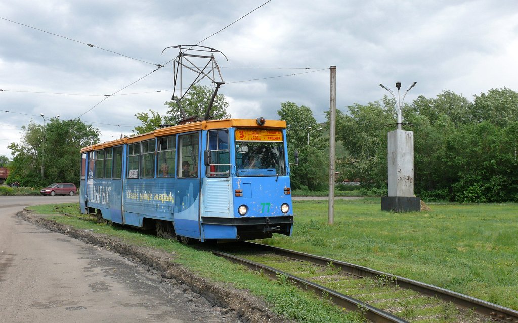 Ust-Kamenogorsk, 71-605 (KTM-5M3) Nr. 77