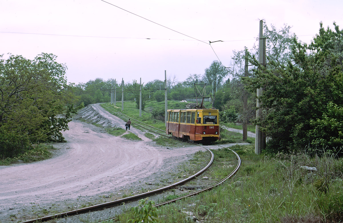 Макеевка, 71-605 (КТМ-5М3) № 207; Макеевка — Фотографии Тьери Амаля — 05.2000
