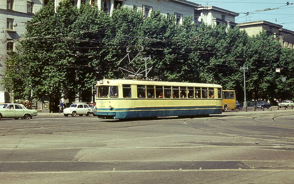 Санкт-Петербург, ЛМ-57 № 5058; Санкт-Петербург — Исторические фотографии трамвайных вагонов