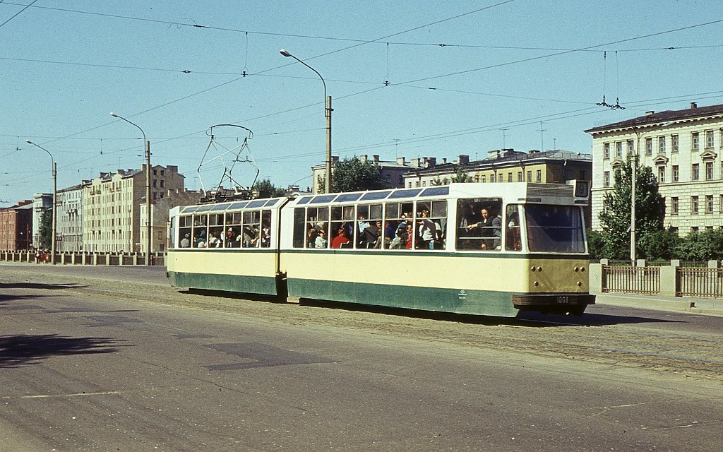 Санкт-Петербург, ЛВС-66 № 1001; Санкт-Петербург — Исторические фотографии трамвайных вагонов