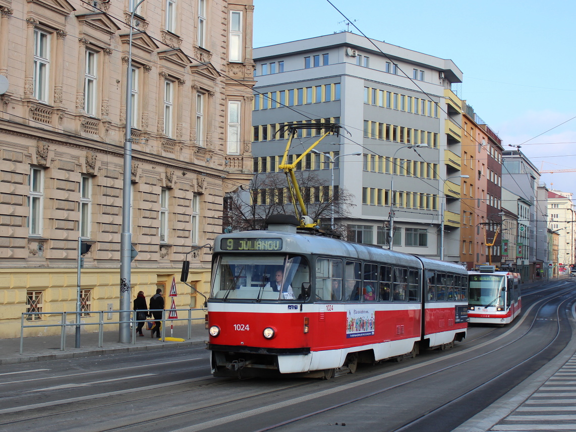 Брно, Tatra K2P № 1024