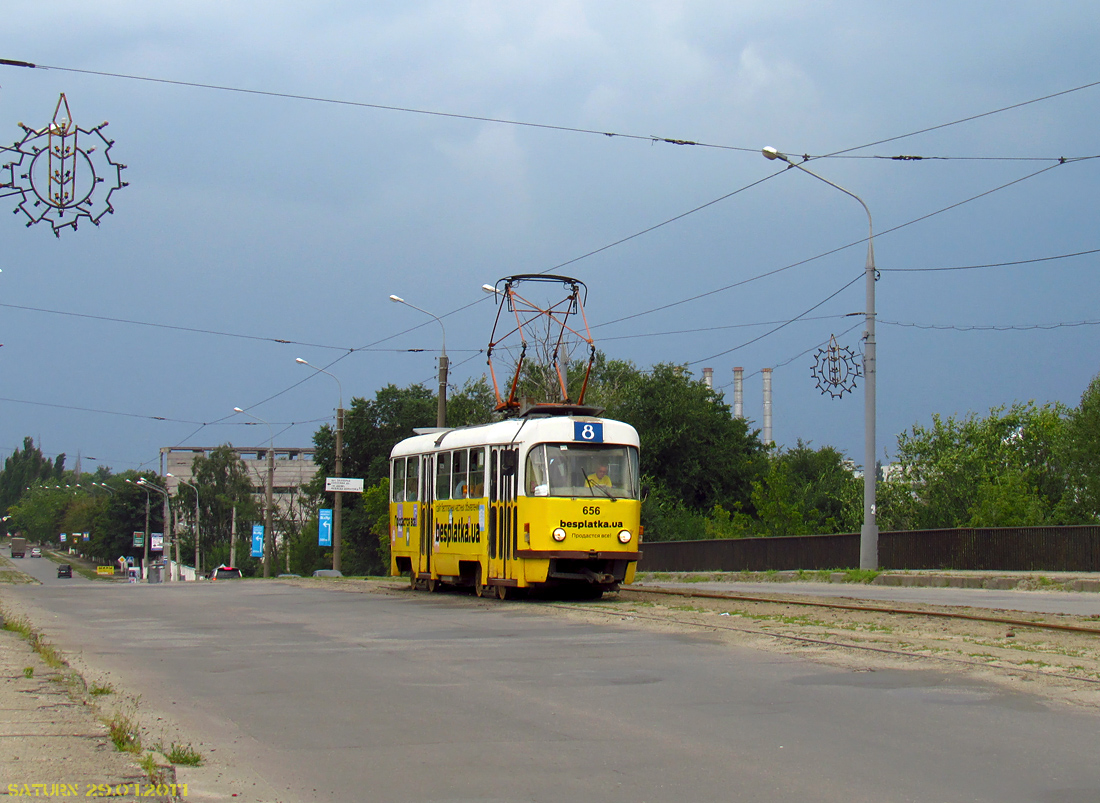 Харьков, Tatra T3 № 656