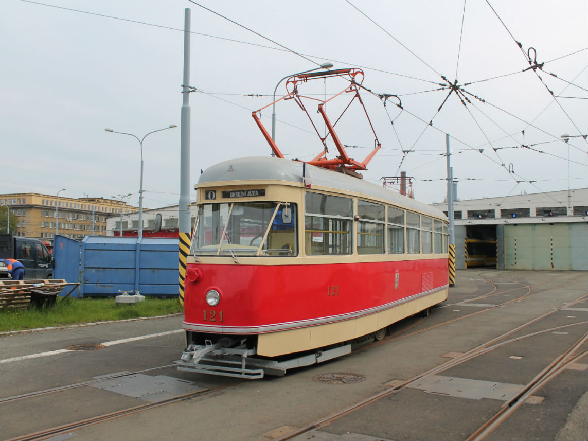 Plzeň, Tatra T1 Br. 121 Plzeň, Tatra T1 Br. 121