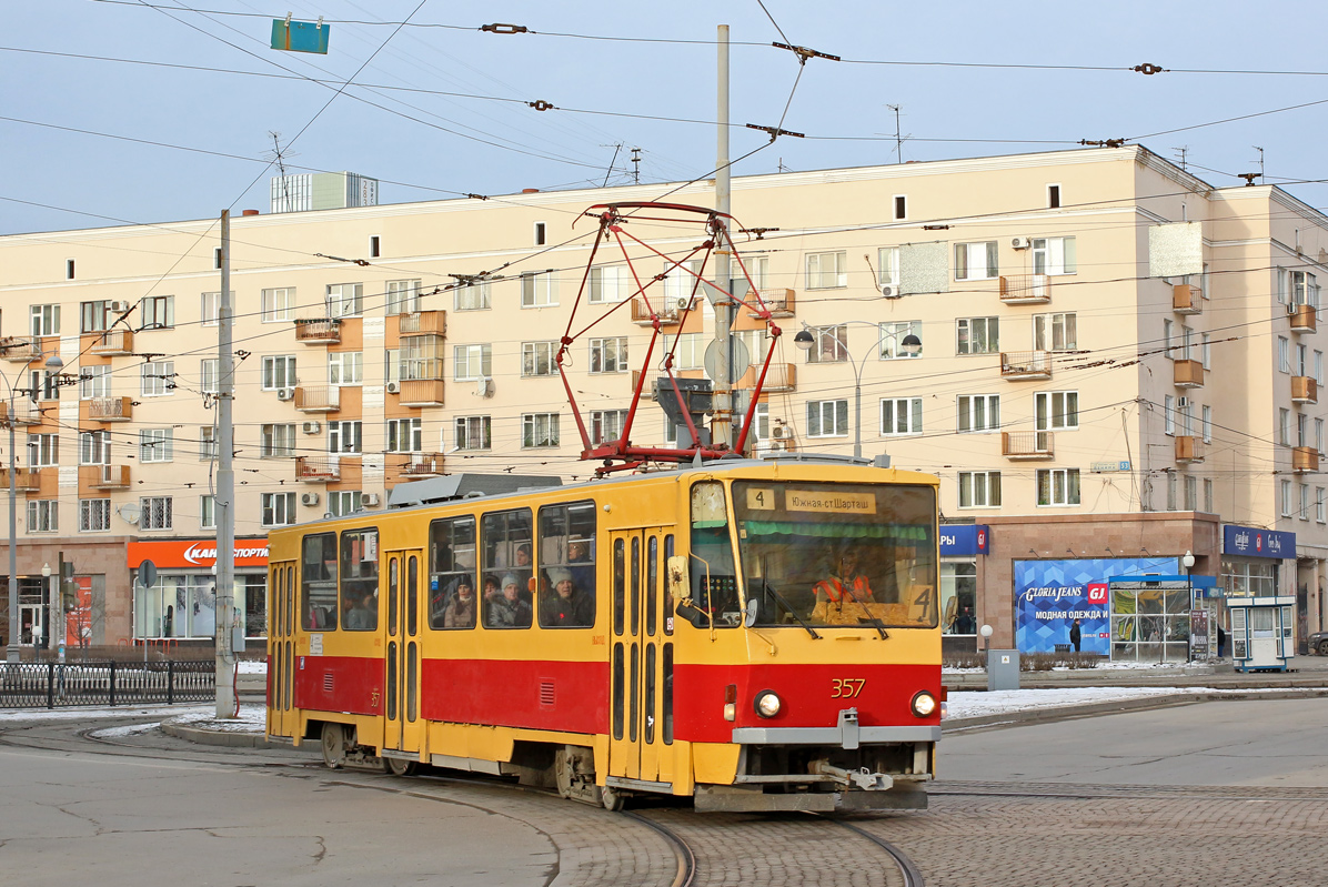 Jekatyerinburg, Tatra T6B5SU — 357